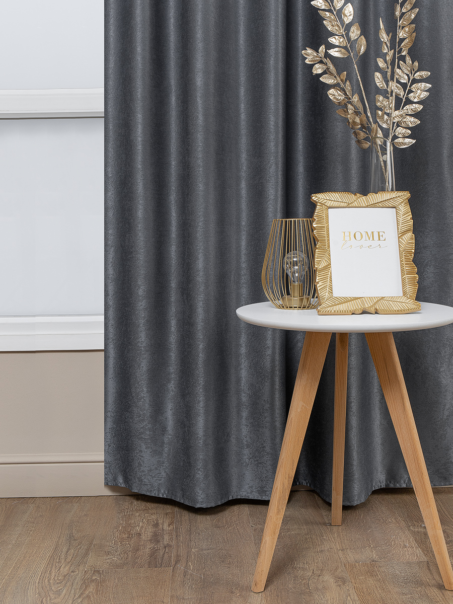 картинка Штора Amore Mio RR 6ML 42002-042 1,5*2,7*2 серый nc 