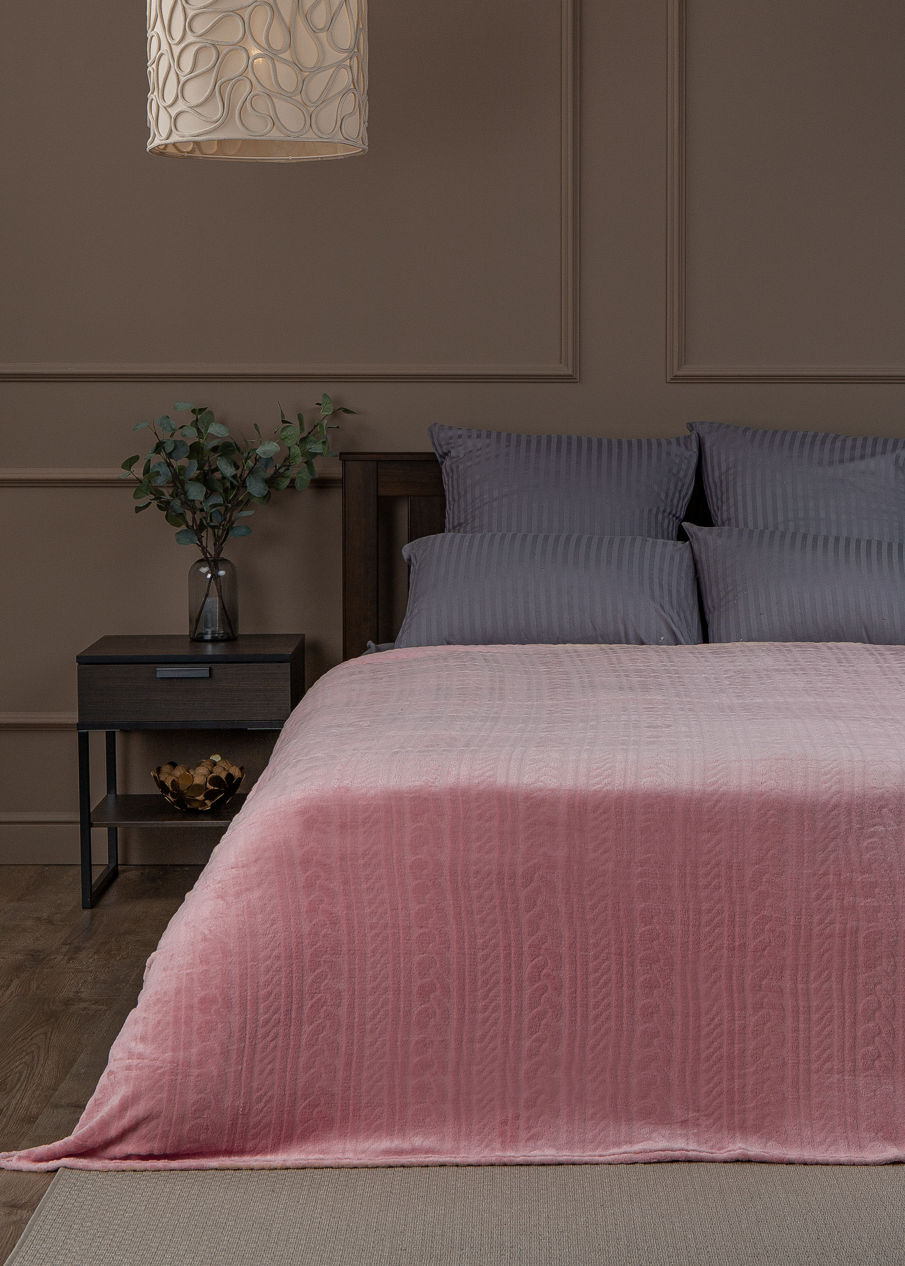 картинка Плед Texrepublic TF FNC PI3 1520 p-косичка 15-1611 