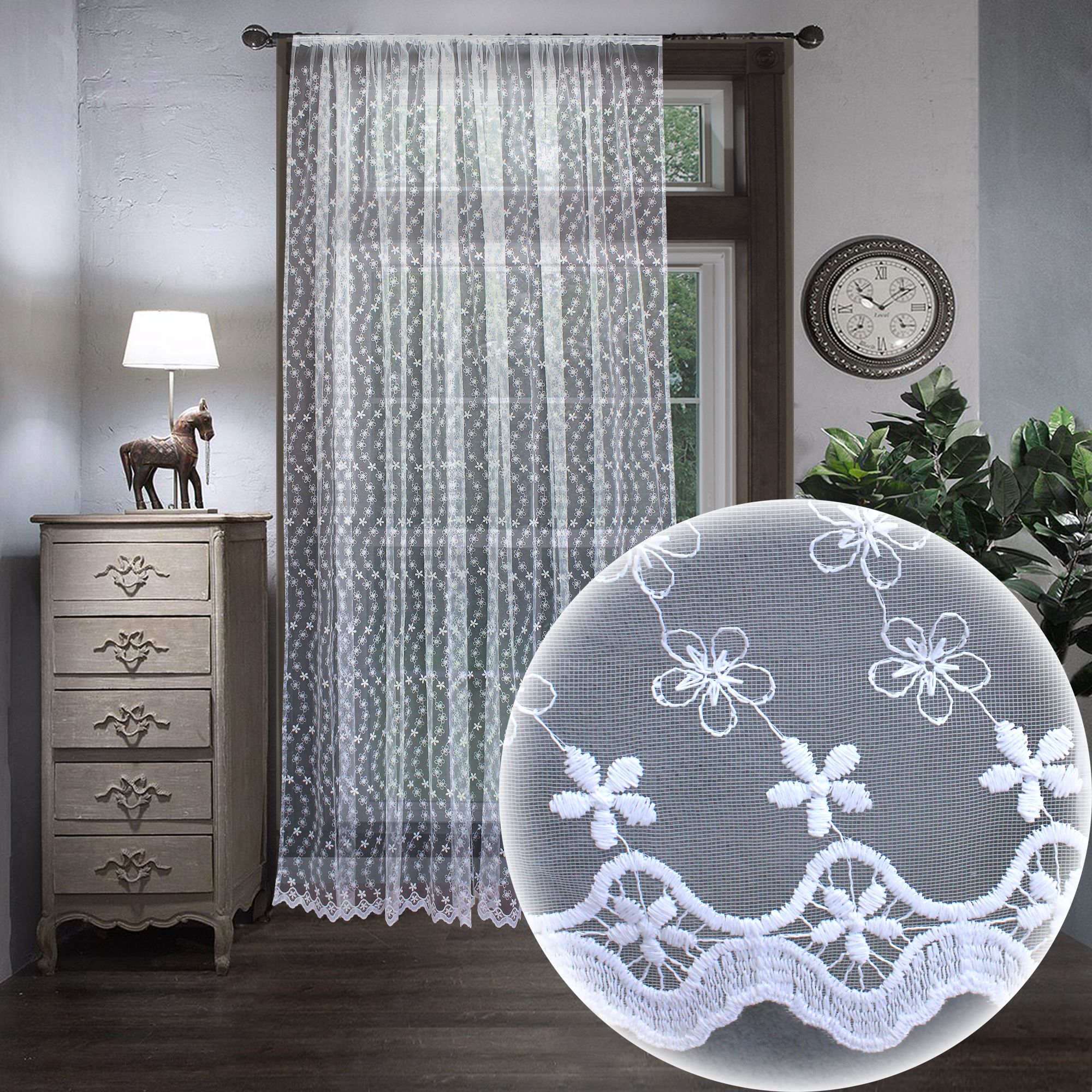 картинка Штора Amore Mio RR 908317-w 3,0*2,7*1 белый 