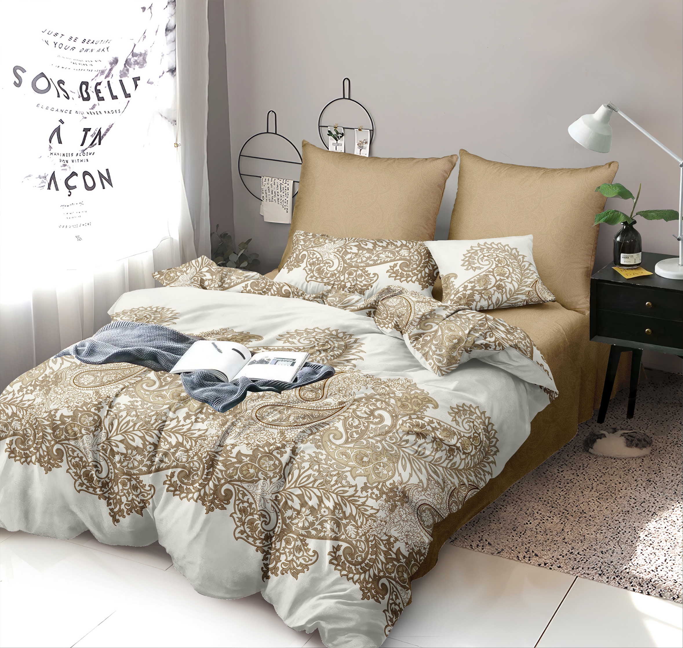 картинка Постельное бельё Amore Mio BZ QR Mississippi DOUBLE max LUX Sp 