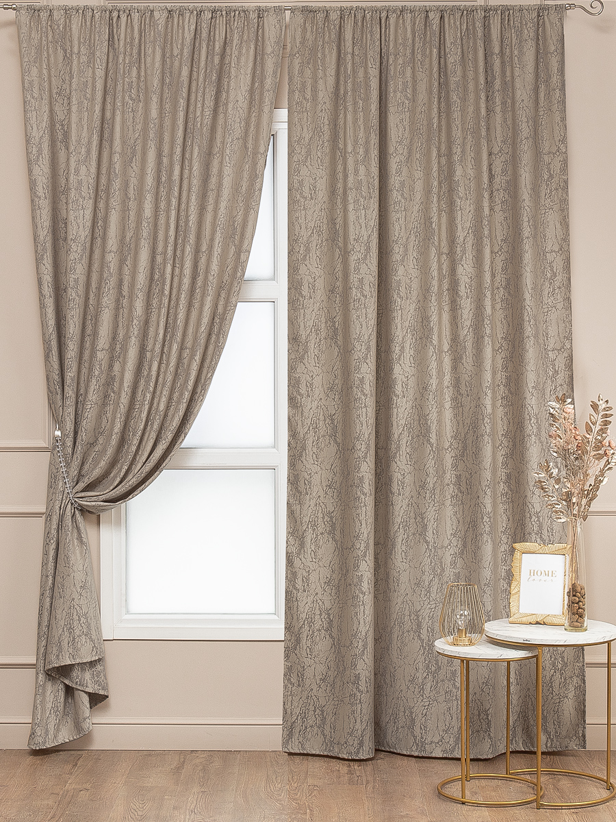 картинка Штора Amore Mio RR 6ML SOFT-5081-04 1,5*2,7*2 бежевый 