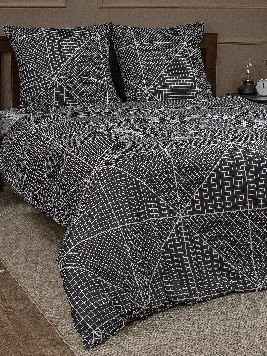 картинка Постельное бельё Amore Mio BZ Grid SINGLE M 