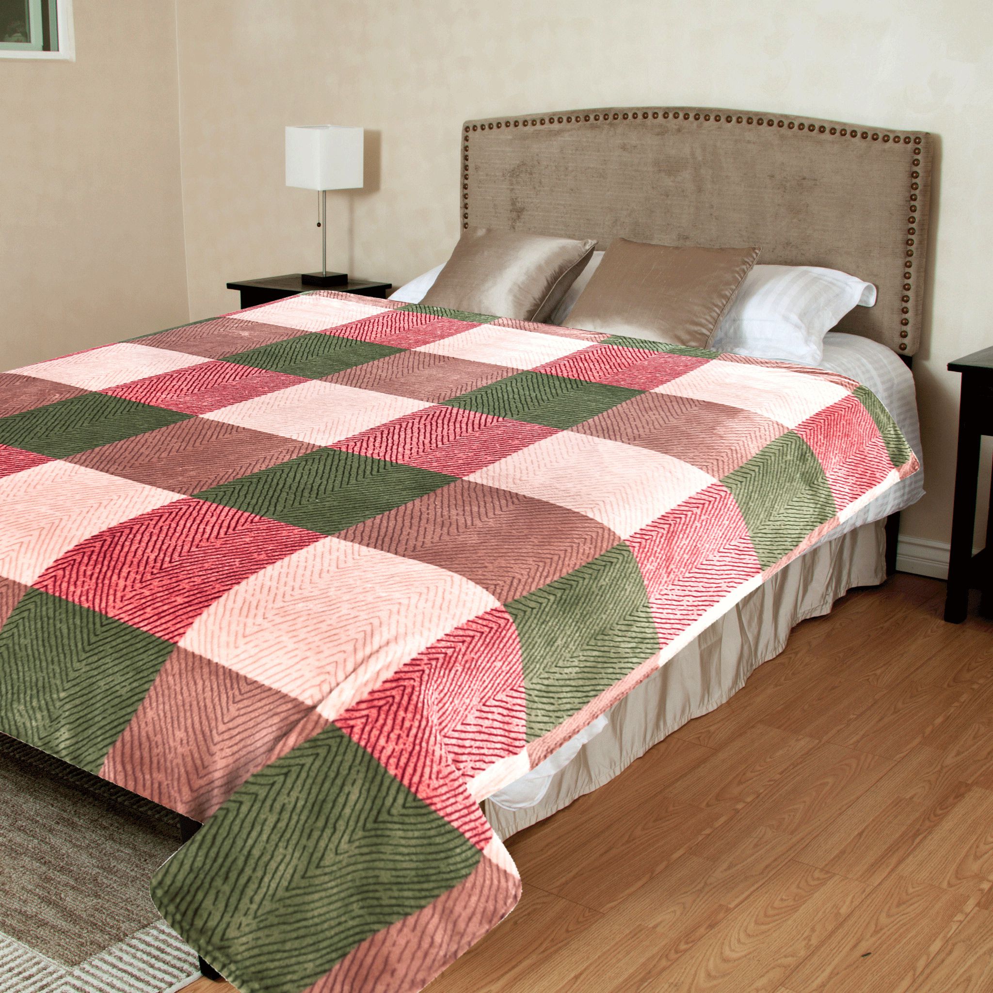 картинка Плед Texrepublic TF FN F94 a1520 Клетка елочкой 