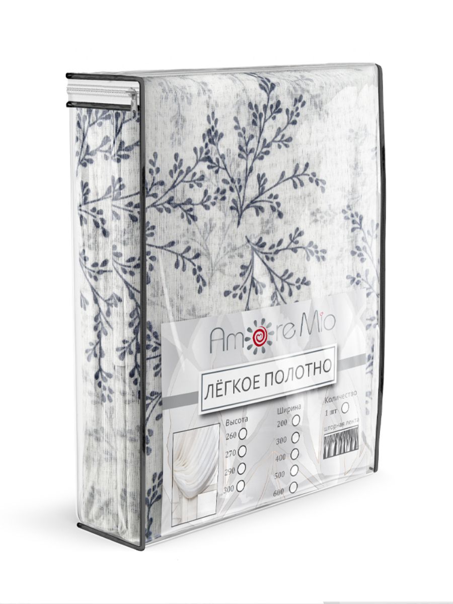 картинка Штора Amore Mio RR 4ML 3125-03 ut 3,0*2,7*1 синий 