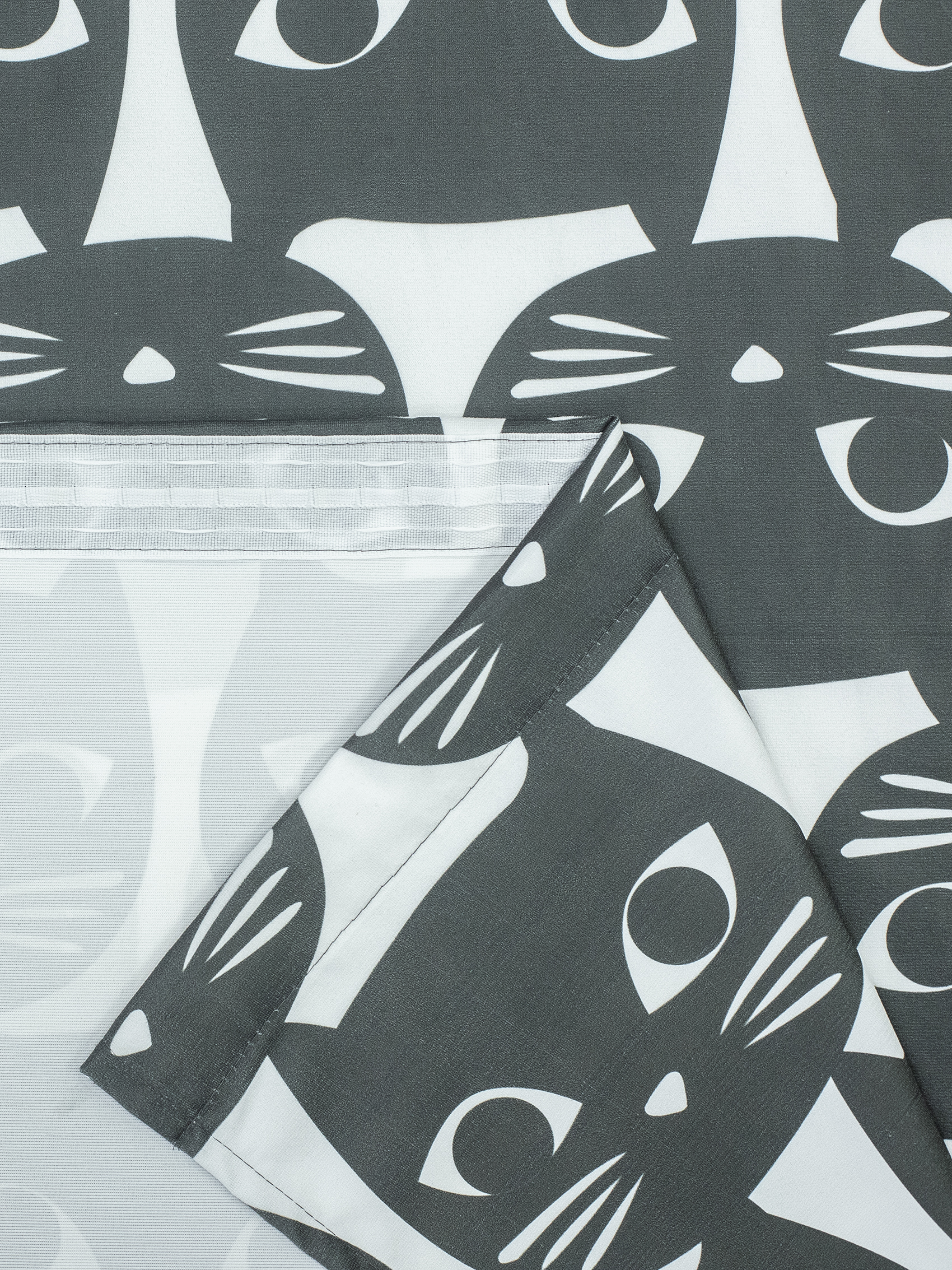 картинка Штора Amore Mio RR 13055-gray 2,0*2,7*1 серый 