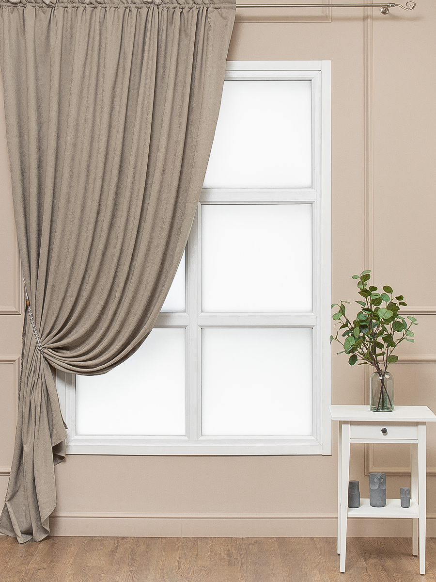 картинка Штора Amore Mio RR 6PL Canvas-541 2,0*2,7*1 бежевый 