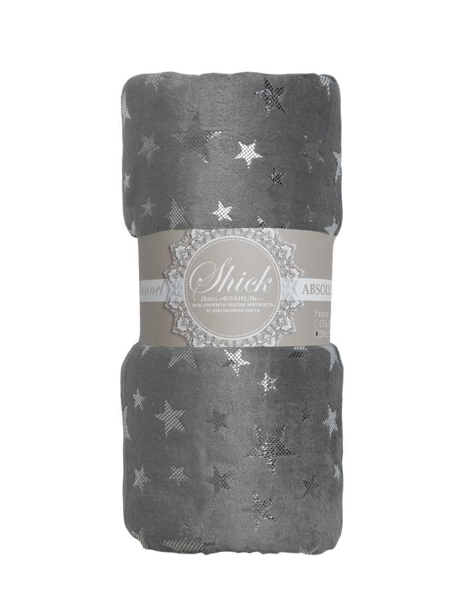 картинка Плед Texrepublic TF FNL GY11-SL 040/2022 звезды NC 