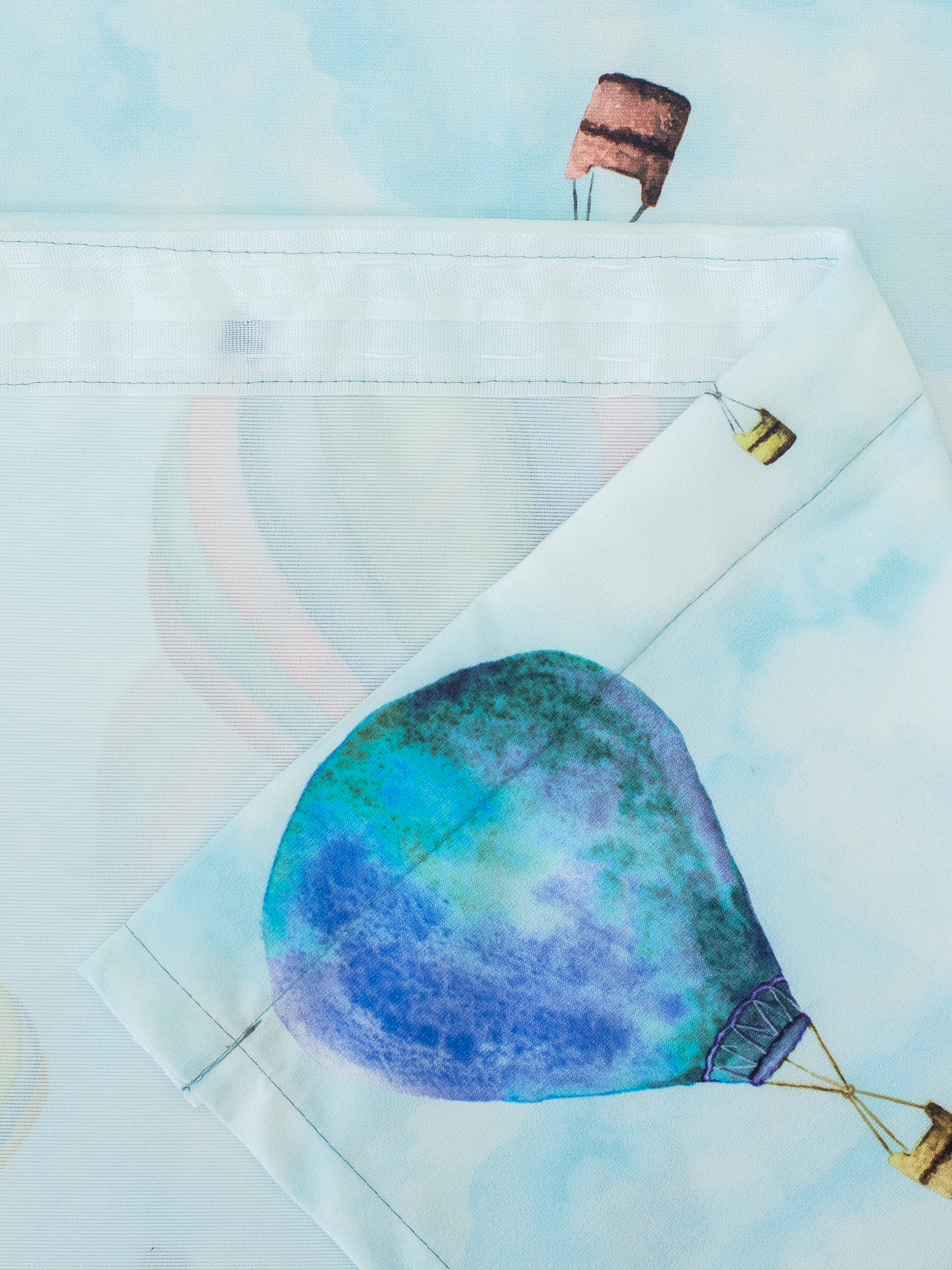 картинка Штора Amore Mio RR 12346-1V 2,0*2,7*1 голубой 