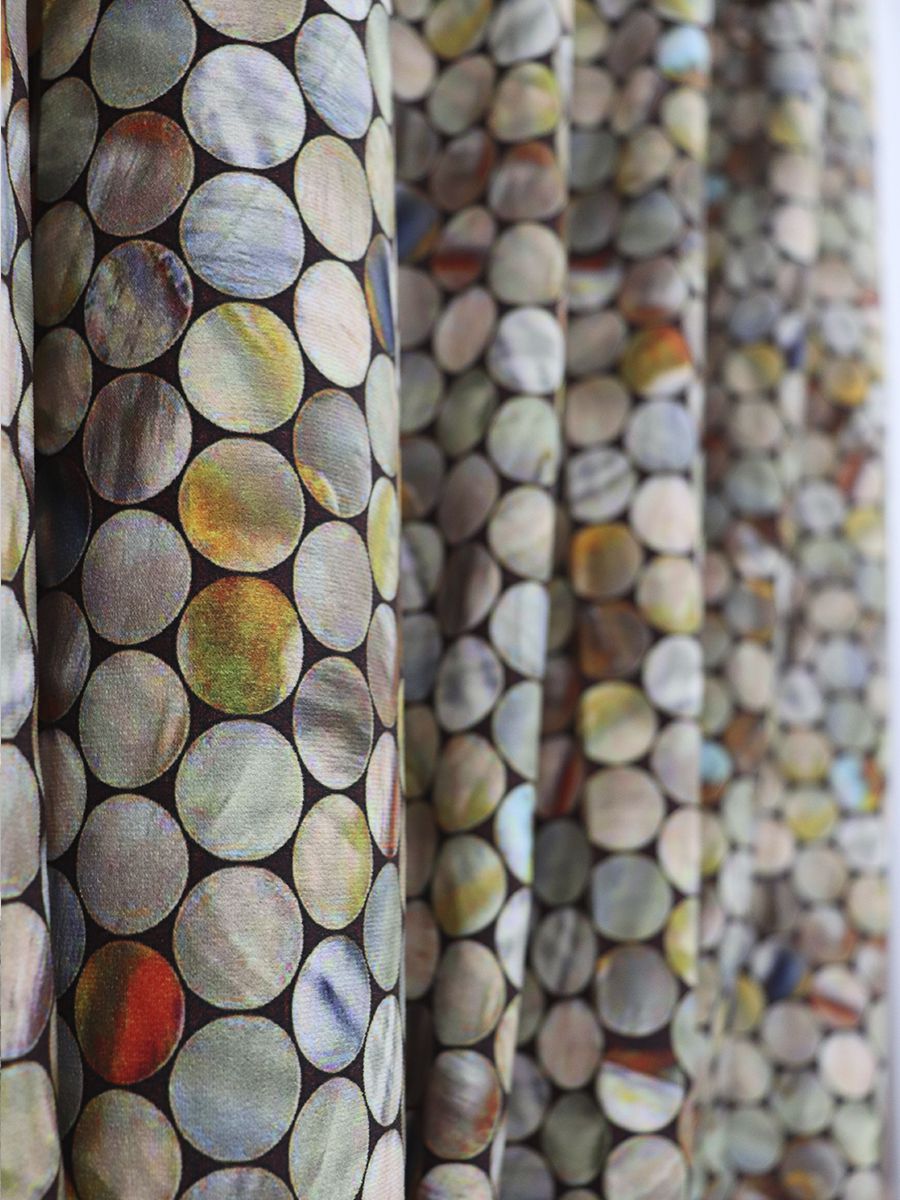 картинка Штора Amore Mio RR Monetki 2,0*2,7*1 коричневый 