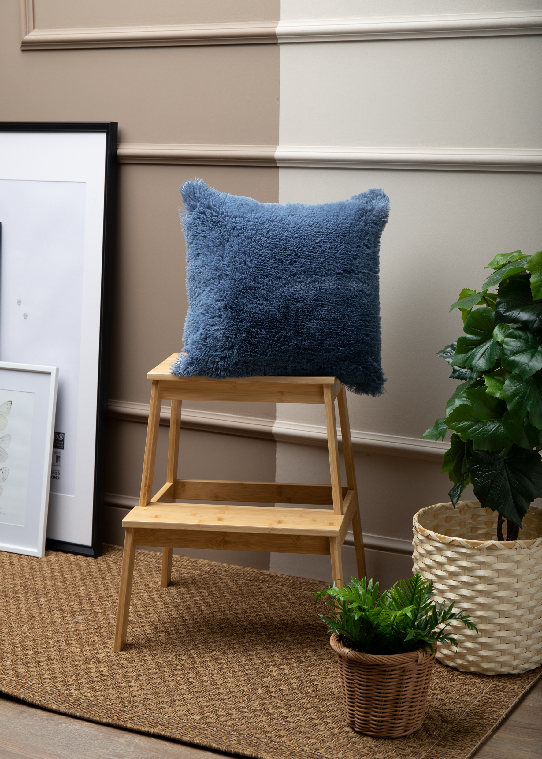 картинка Декоративная наволочка TF Fn072 BL2v 40*40 наволочка ДВ 