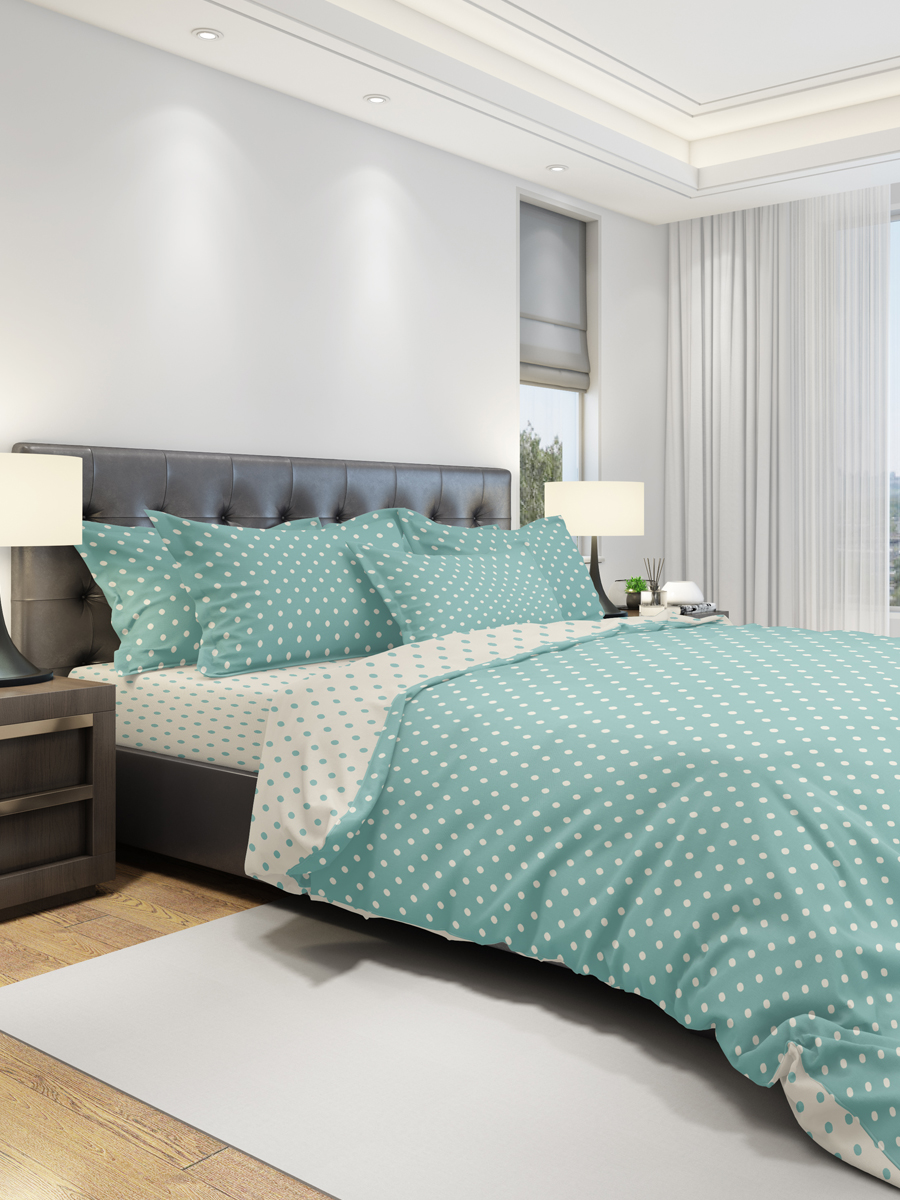 картинка Постельное бельё Amore Mio URG QR Dots TU SINGLE B 