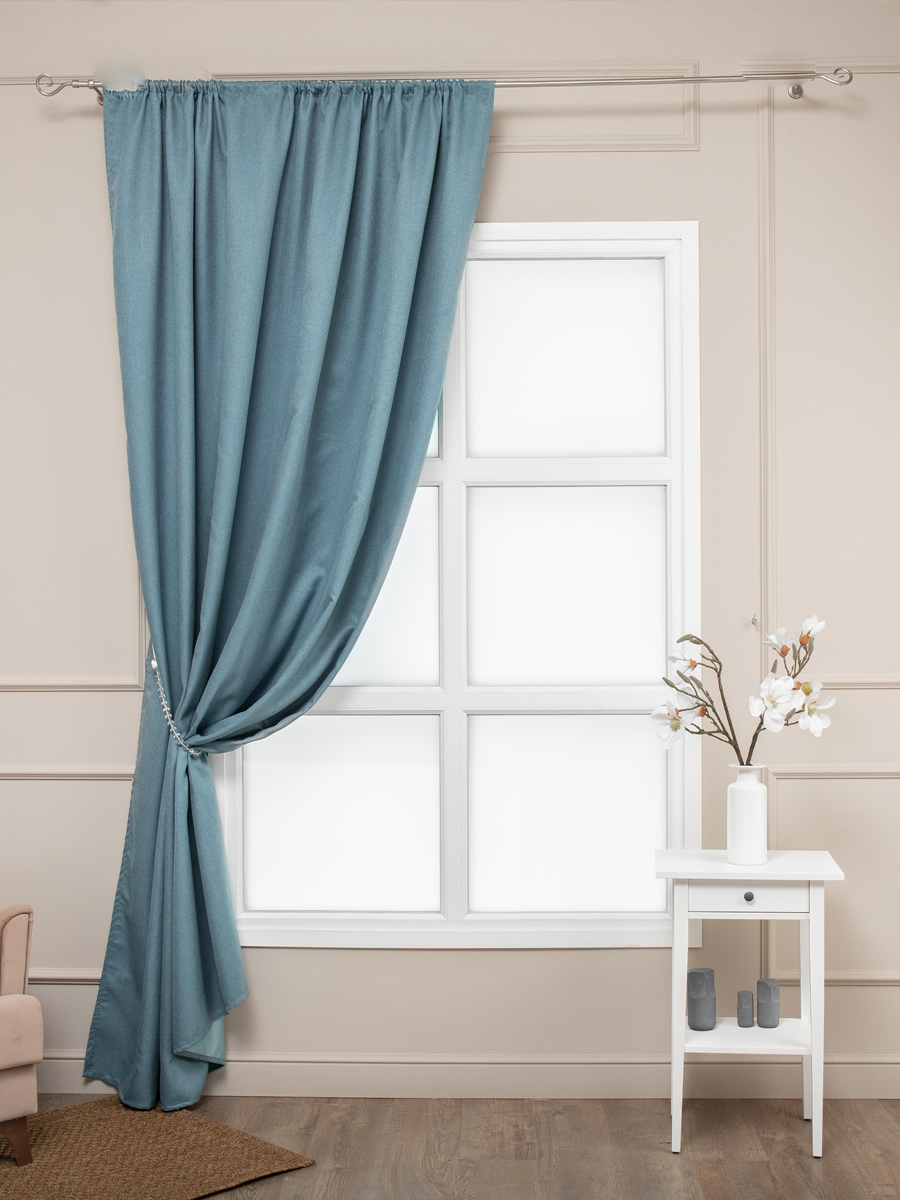 картинка Штора Amore Mio RR 104-13 2,0*2,7*1 бирюзовый 