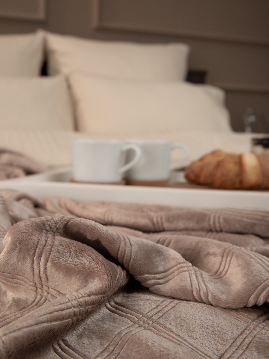 картинка Плед Texrepublic TF FNE BR2 011/1520 клетка NC 