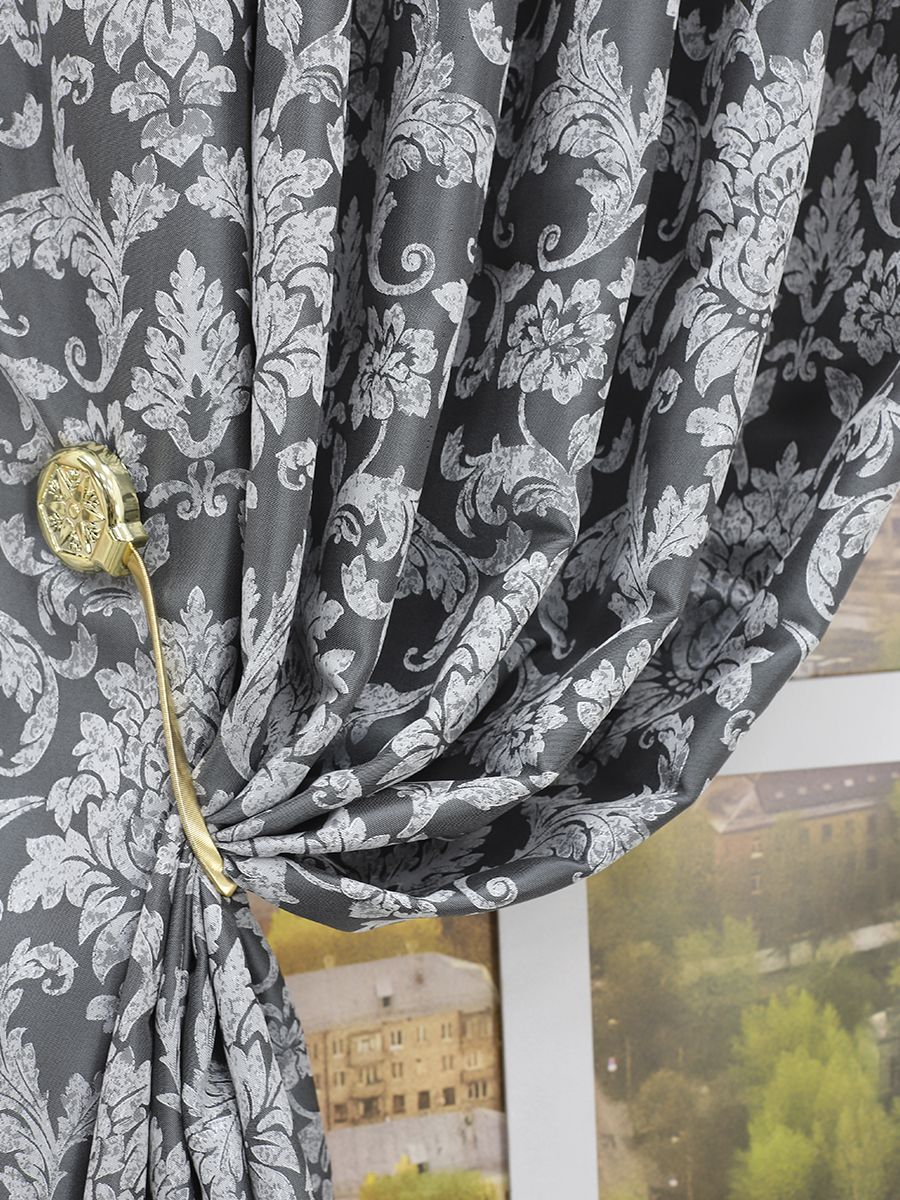 картинка Штора Amore Mio RR H235-16 1,4*2,7*1 серый 