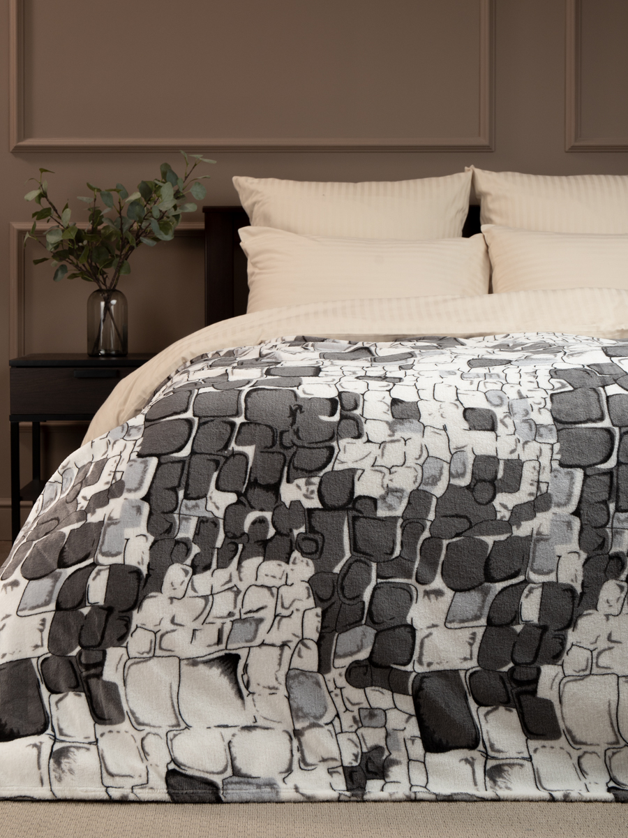 картинка Плед Texrepublic TF FN F13GY a2022 Камешки 