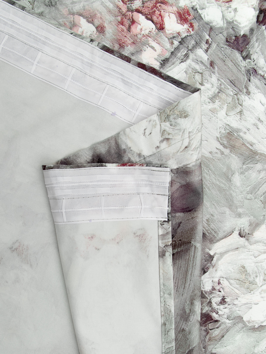 картинка Штора Amore Mio RR 6ML 1877-5V 1,5*2,7*2 серый 