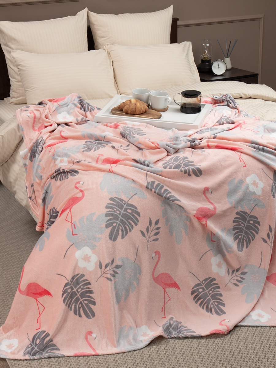 картинка Плед Texrepublic TF FN F110 b1520 Фламинго 