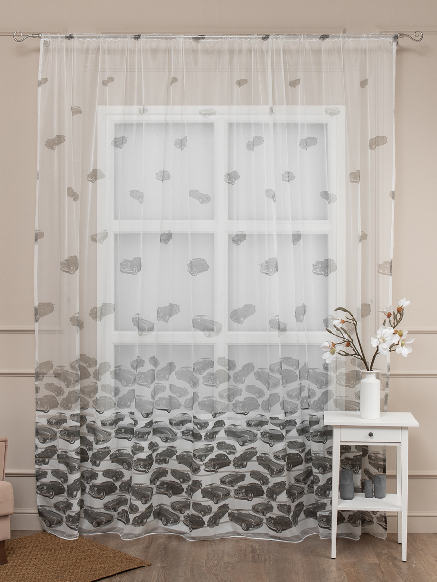 картинка Штора Amore Mio RR 7095-05t ut 3,0*2,8*1 черный 