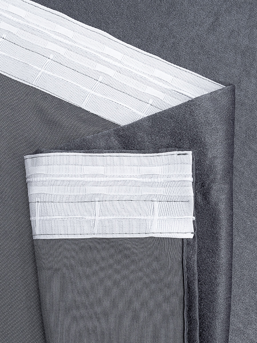 картинка Штора Amore Mio RR 6ML 42002-042 1,5*2,7*2 серый nc 