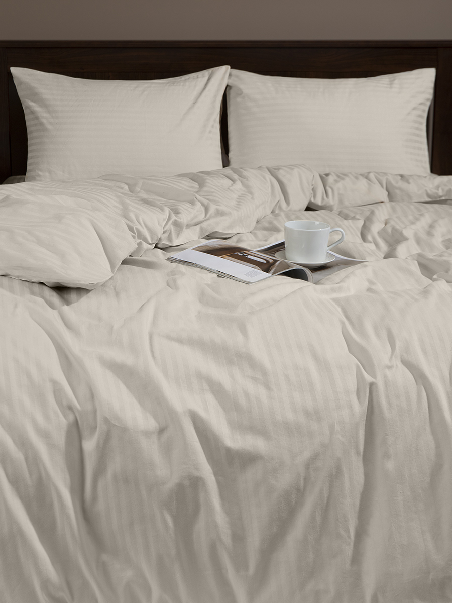 картинка Постельное бельё Amore Mio BZ QR Cream+ SINGLE Ss 