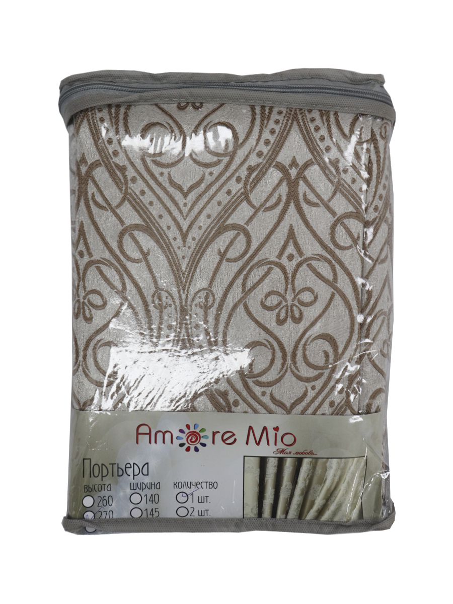 картинка Штора Amore Mio RR 810503-1203 2,0*2,7*1 бежевый 