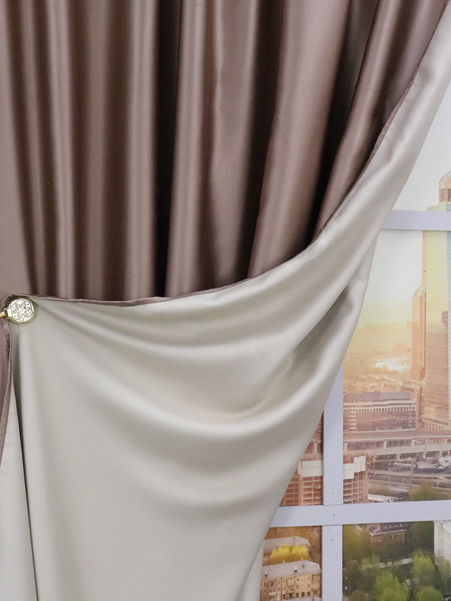 картинка Штора Amore Mio RR Leger-2 2,0*2,7*1 карамель 