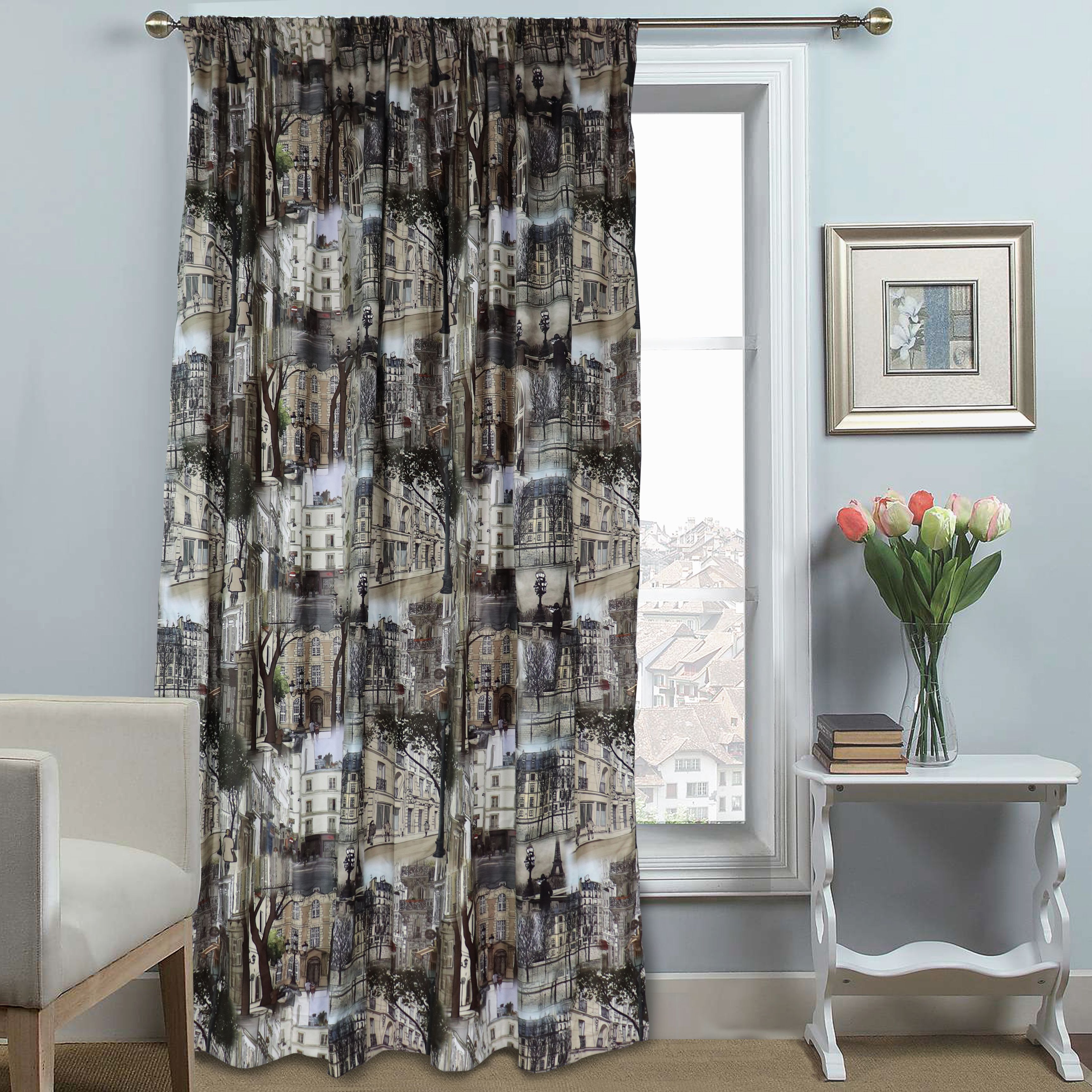 картинка Штора Amore Mio RR 2905-1V 2,0*2,7*1 коричневый 