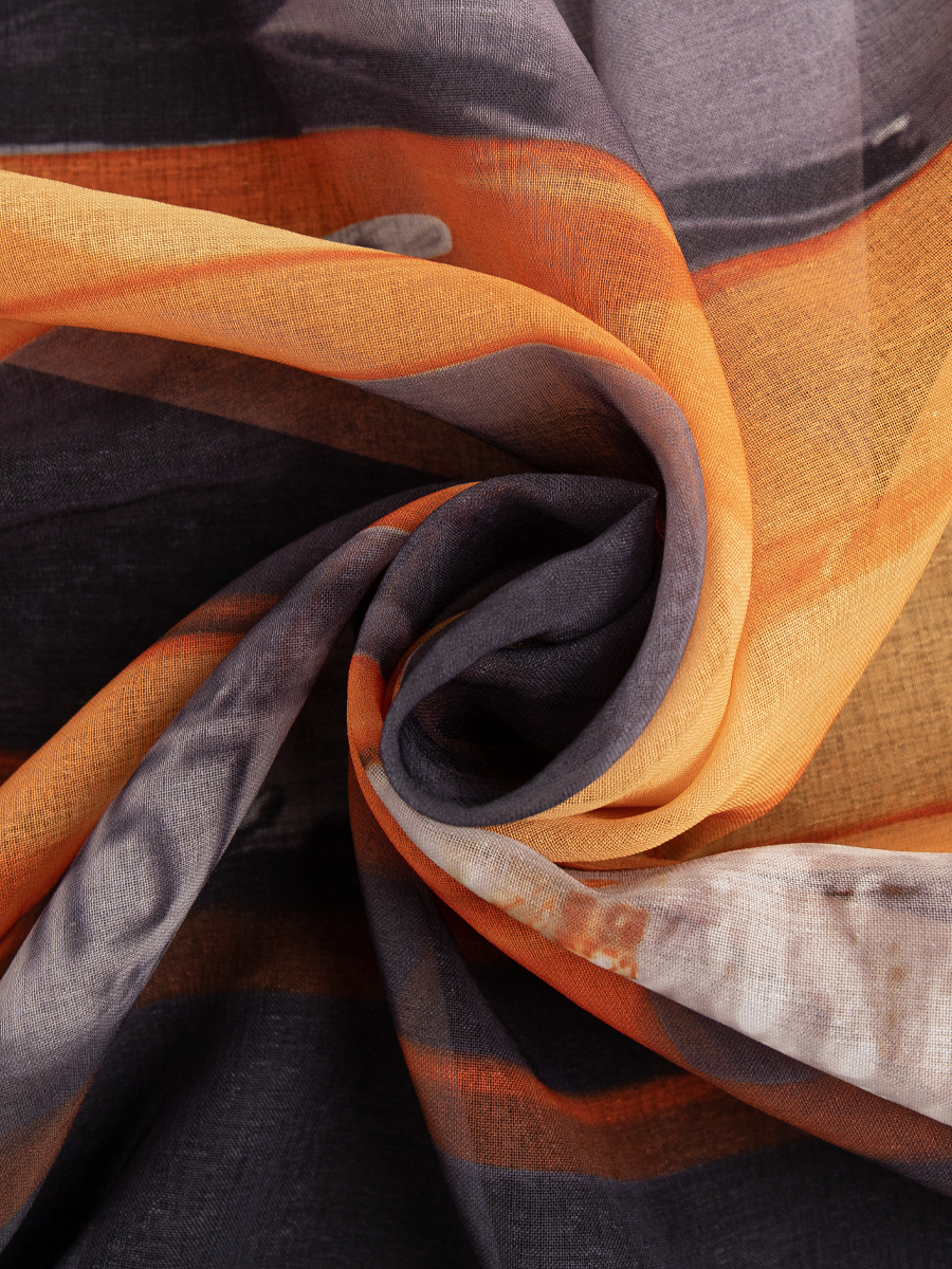 картинка Штора Amore Mio RR 6PL 1000-01 ut 1,4*2,7*1 желтый 