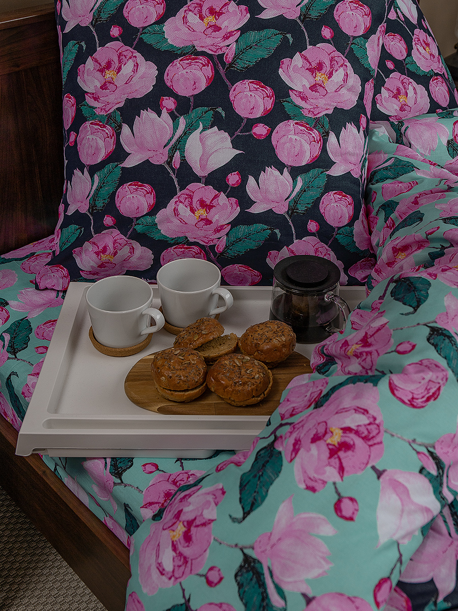 картинка Постельное бельё Amore Mio URG QR Flora EURO B 