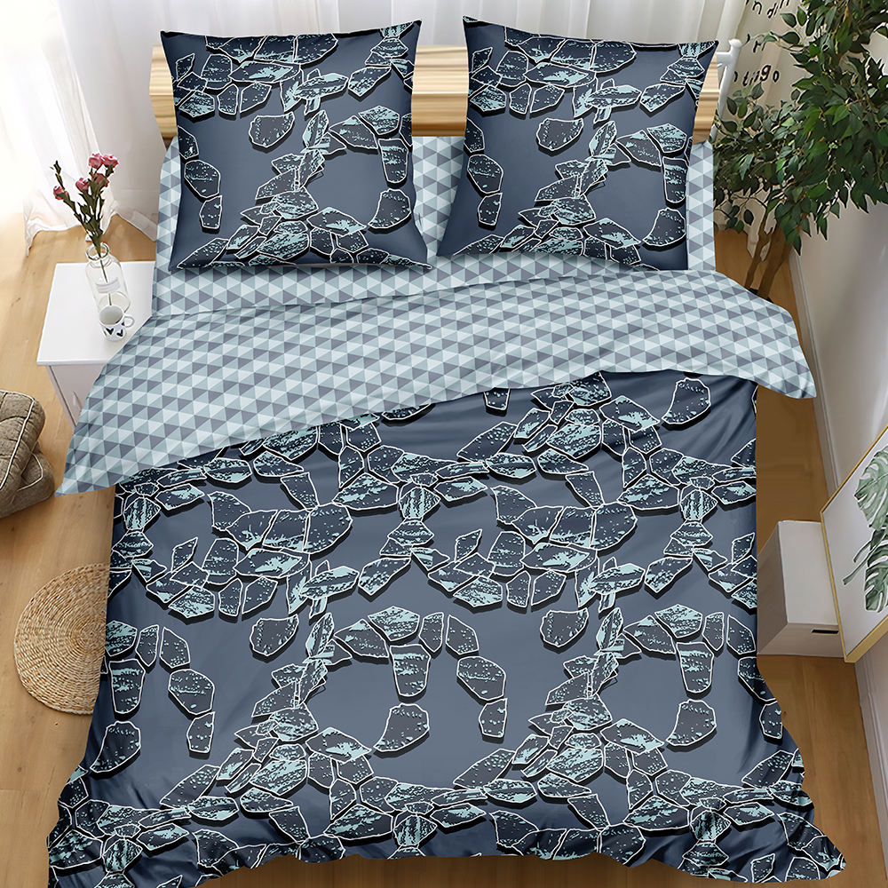 картинка Постельное бельё Amore Mio BZ QR Frame DOUBLE B 