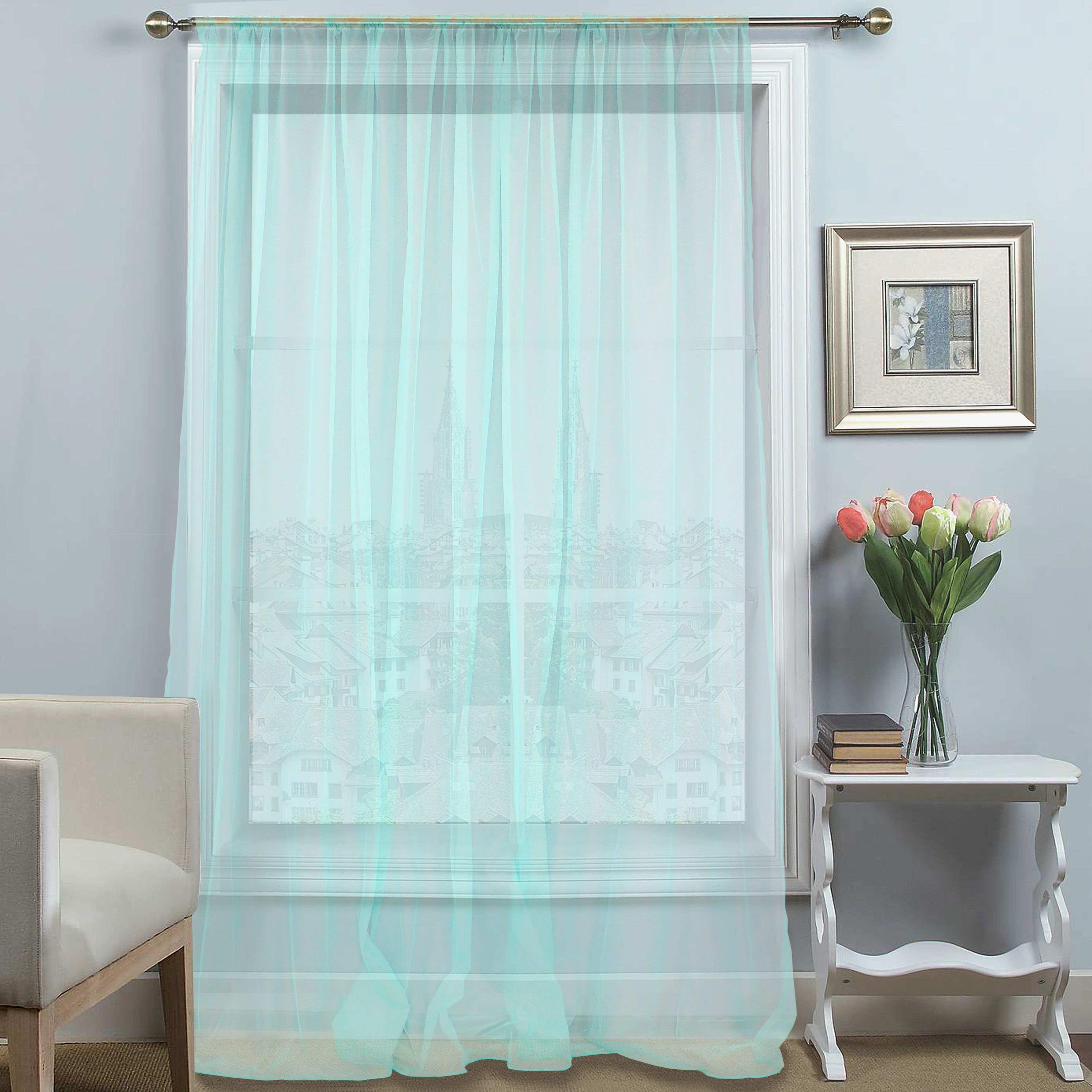 картинка Штора Amore Mio RR Peru-415 ut 3,0*3,0*1 ментоловый 