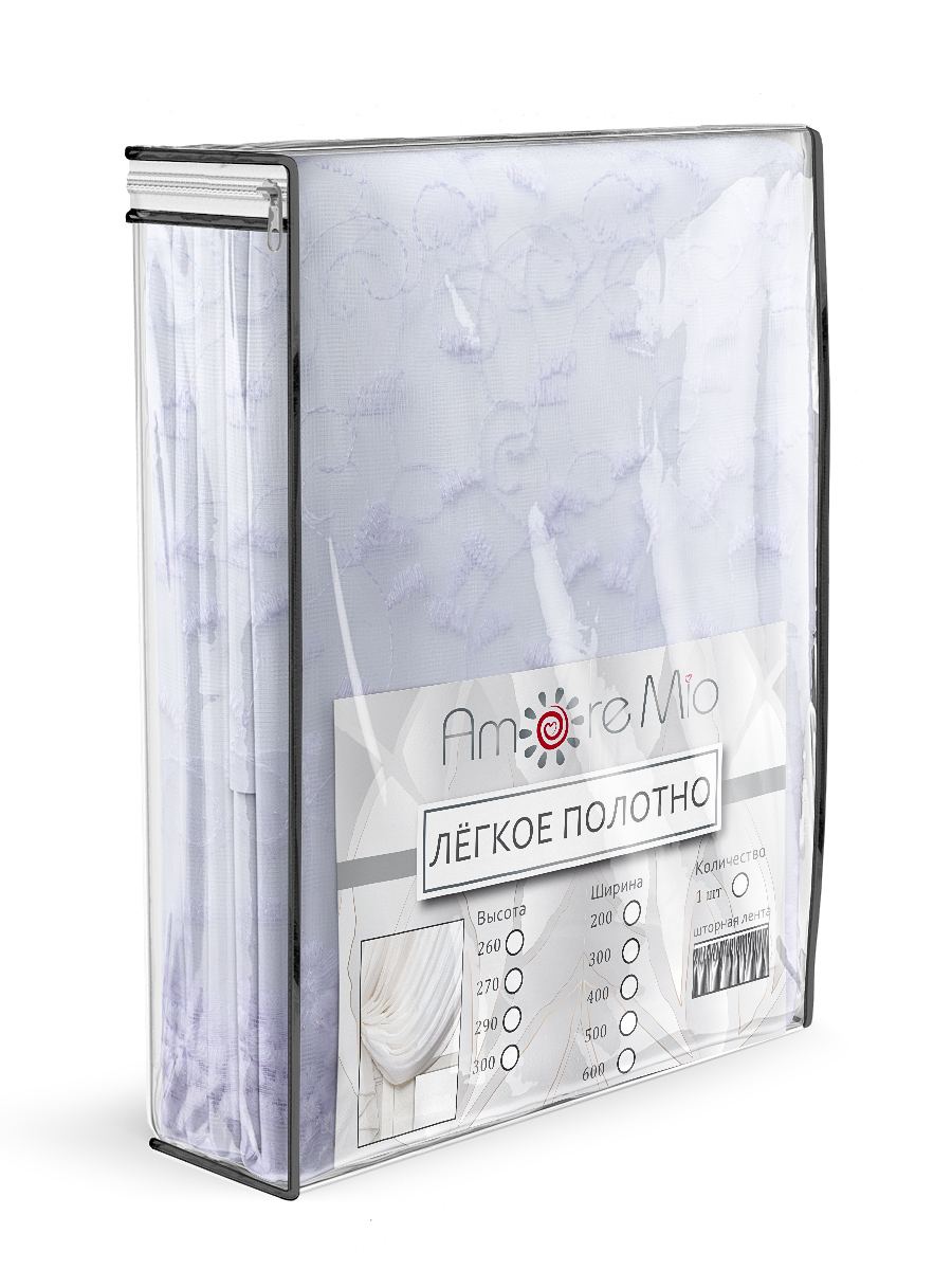картинка Штора Amore Mio RR 42211-w 3,0*2,7*1 белый 