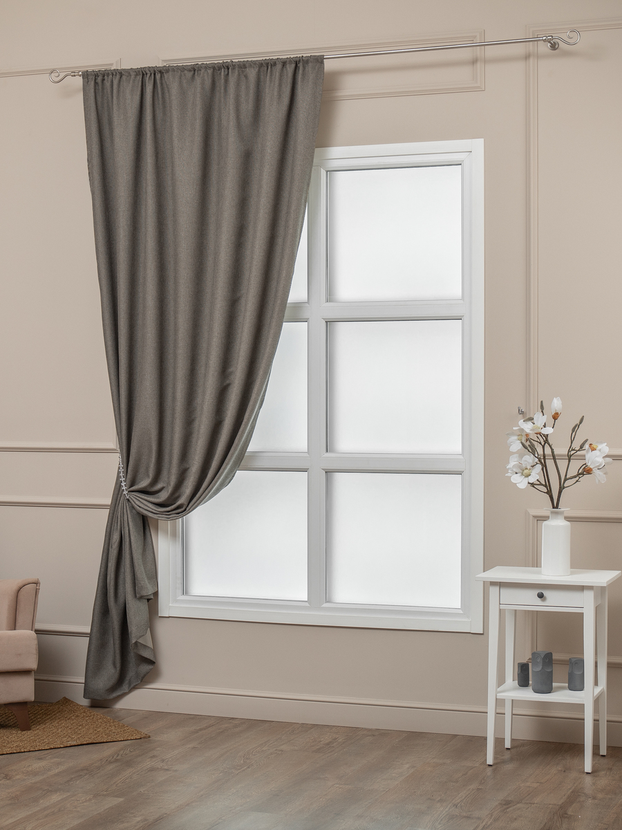 картинка Штора Amore Mio RR 104-08 2,0*2,6*1 оливковый 