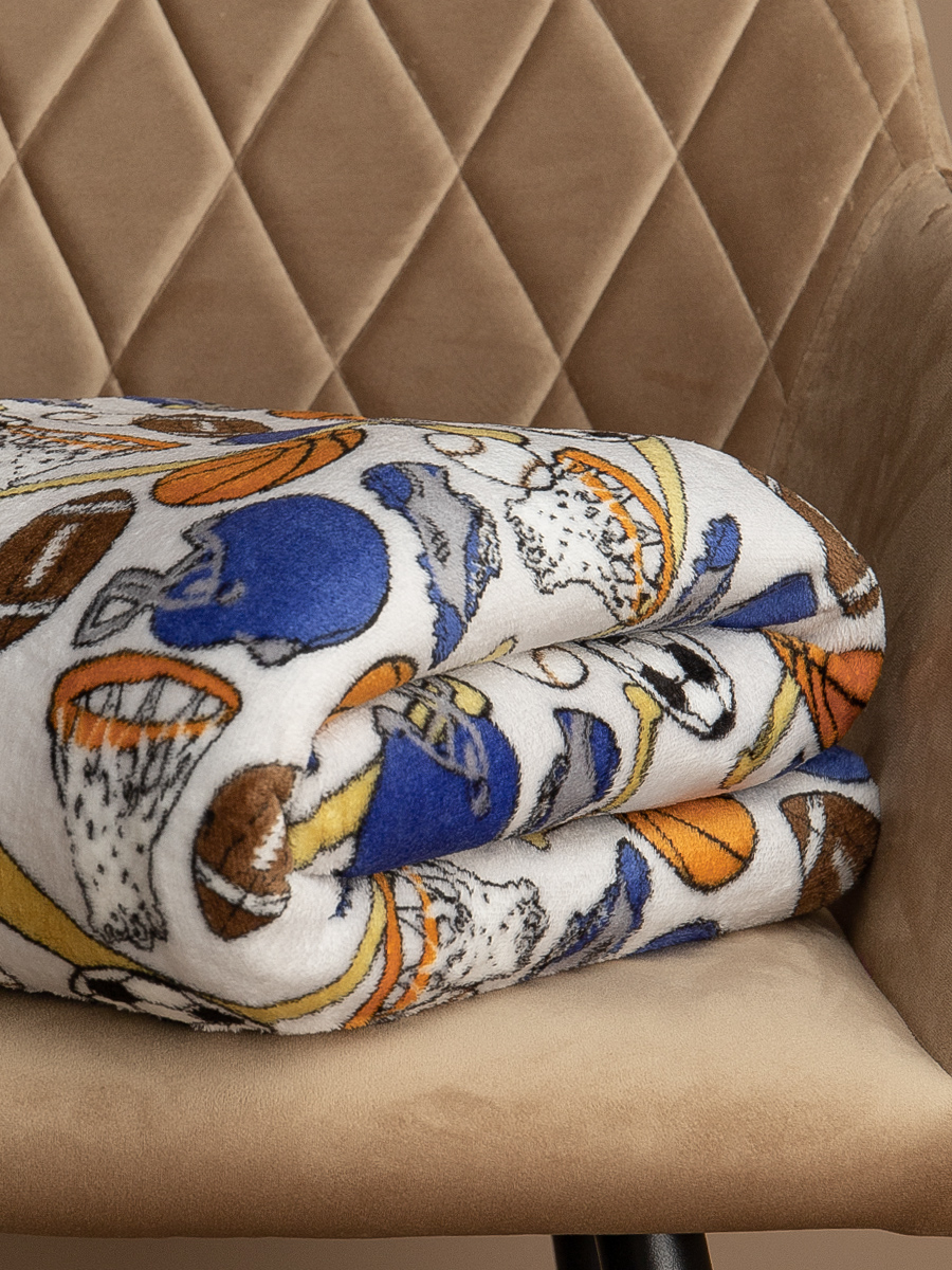 картинка Плед Texrepublic TF FN F147 b1520 Спорт мячи 