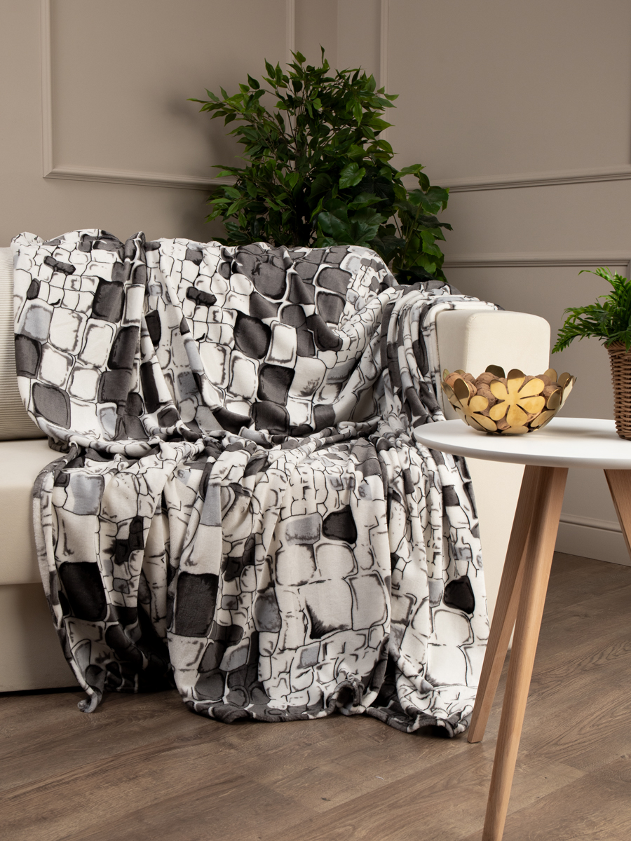 картинка Плед Texrepublic TF FN F13GY b1420 Камешки 