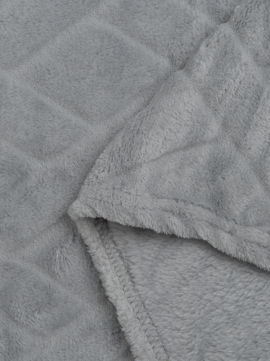 картинка Плед Texrepublic TF FNC GY2 1520 w-плетёнка 14-4105 