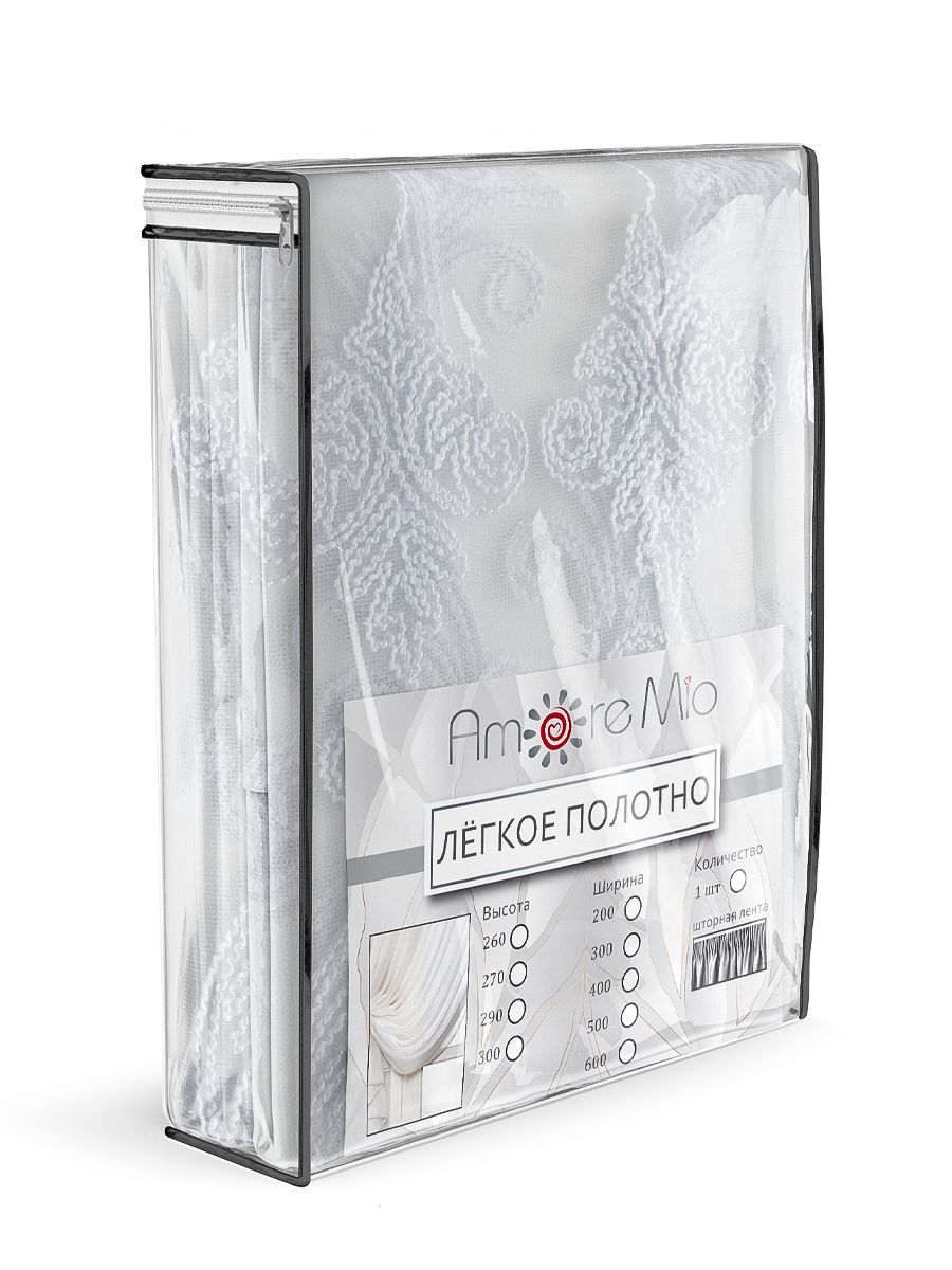 картинка Штора Amore Mio RR 3622-w 3,0*2,7*1 белый 