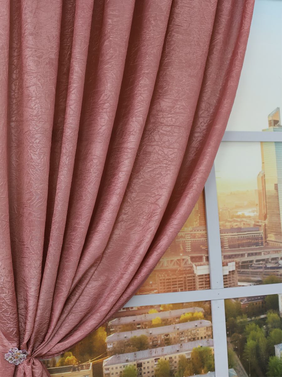 картинка Штора Amore Mio RR 32003-09 2,0*2,7*1 розовая пудра 