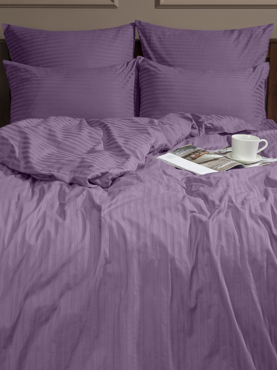 картинка Постельное бельё Amore Mio BZ QR Amaranth+ FAMILY Ss 