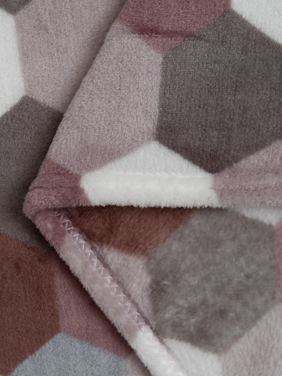 картинка Плед Texrepublic TF FN F142 a2022 Мозаика-соты 