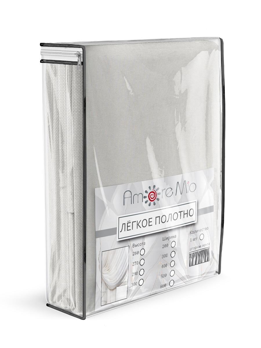 картинка Штора Amore Mio RR 31483-45130 ut 3,0*2,7*1 молочный 