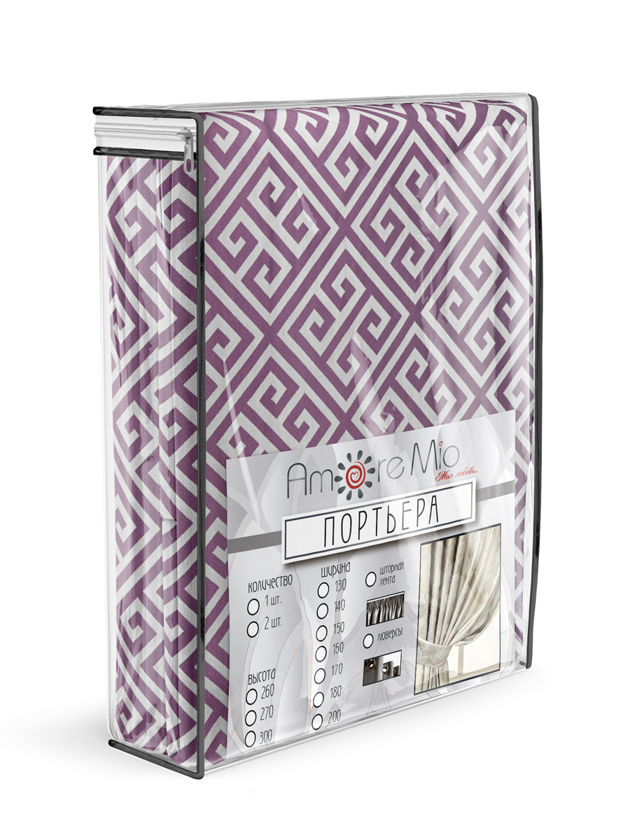 картинка Штора Amore Mio RR GD3487-04 1,6*2,6*1 розовый 