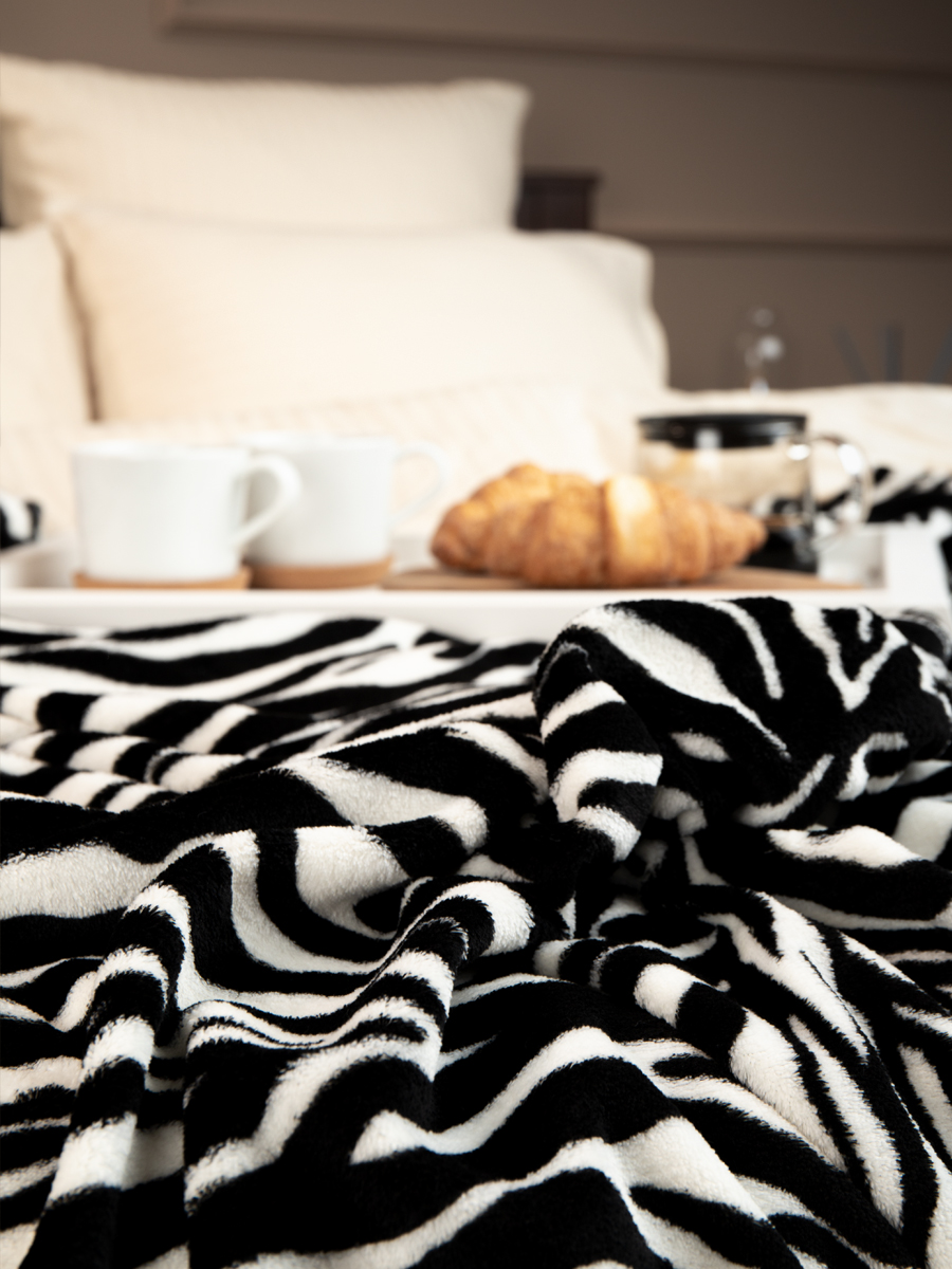 картинка Плед Texrepublic TF FN F967 b2022 Шкура зебры 