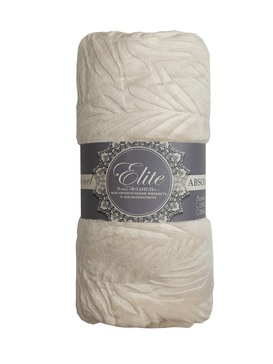 картинка Плед Texrepublic TF FNE CR2 003/1520 l-листья NC 