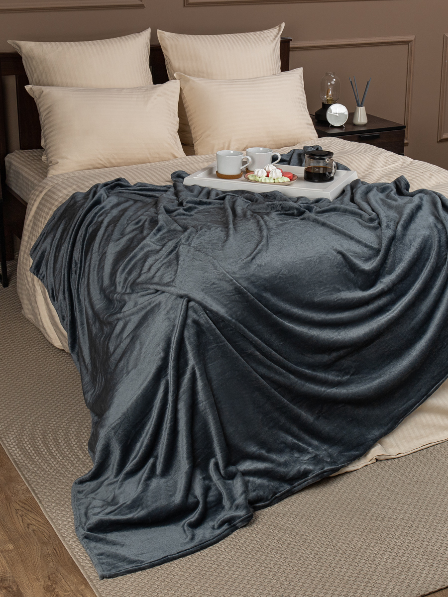 картинка Плед Texrepublic TF FNP DKGY1 1820 