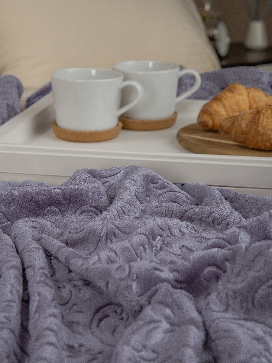 картинка Плед Texrepublic TF FNE DKLI 2022 u-Узоры 17-1605 