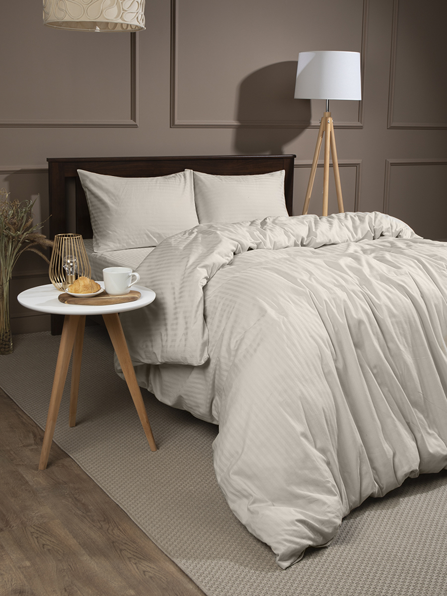 картинка Постельное бельё Amore Mio BZ QR Cream+ SINGLE Ss 