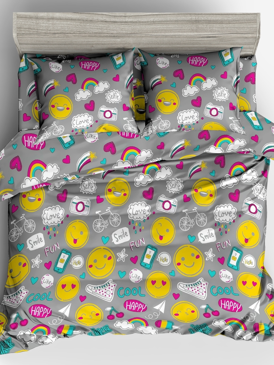 картинка Постельное бельё Amore Mio BZ Smile DOUBLE Mp 