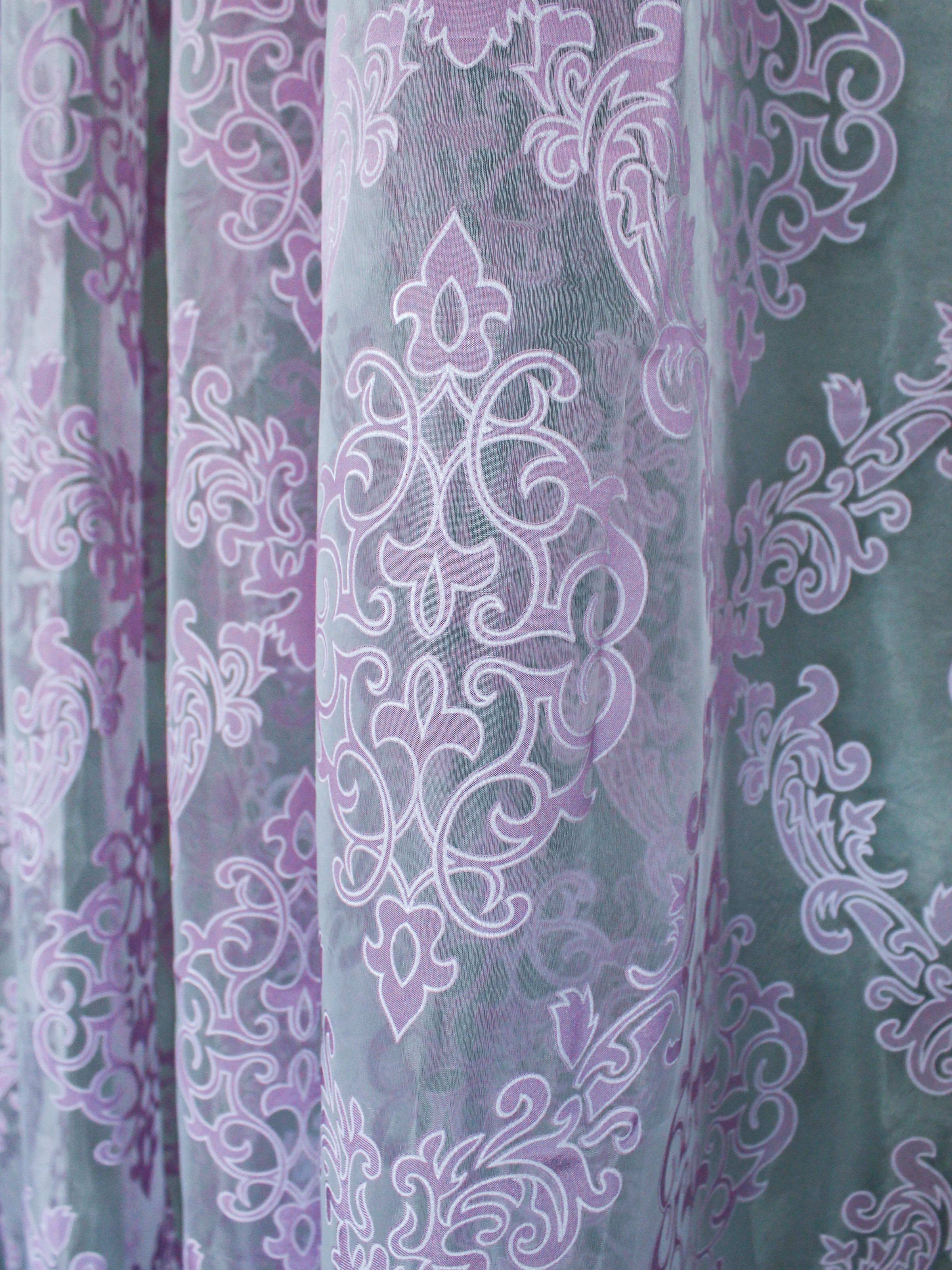 картинка Штора Amore Mio RR 8284LHD-06 ut 3,0*2,7*1 сиреневый 