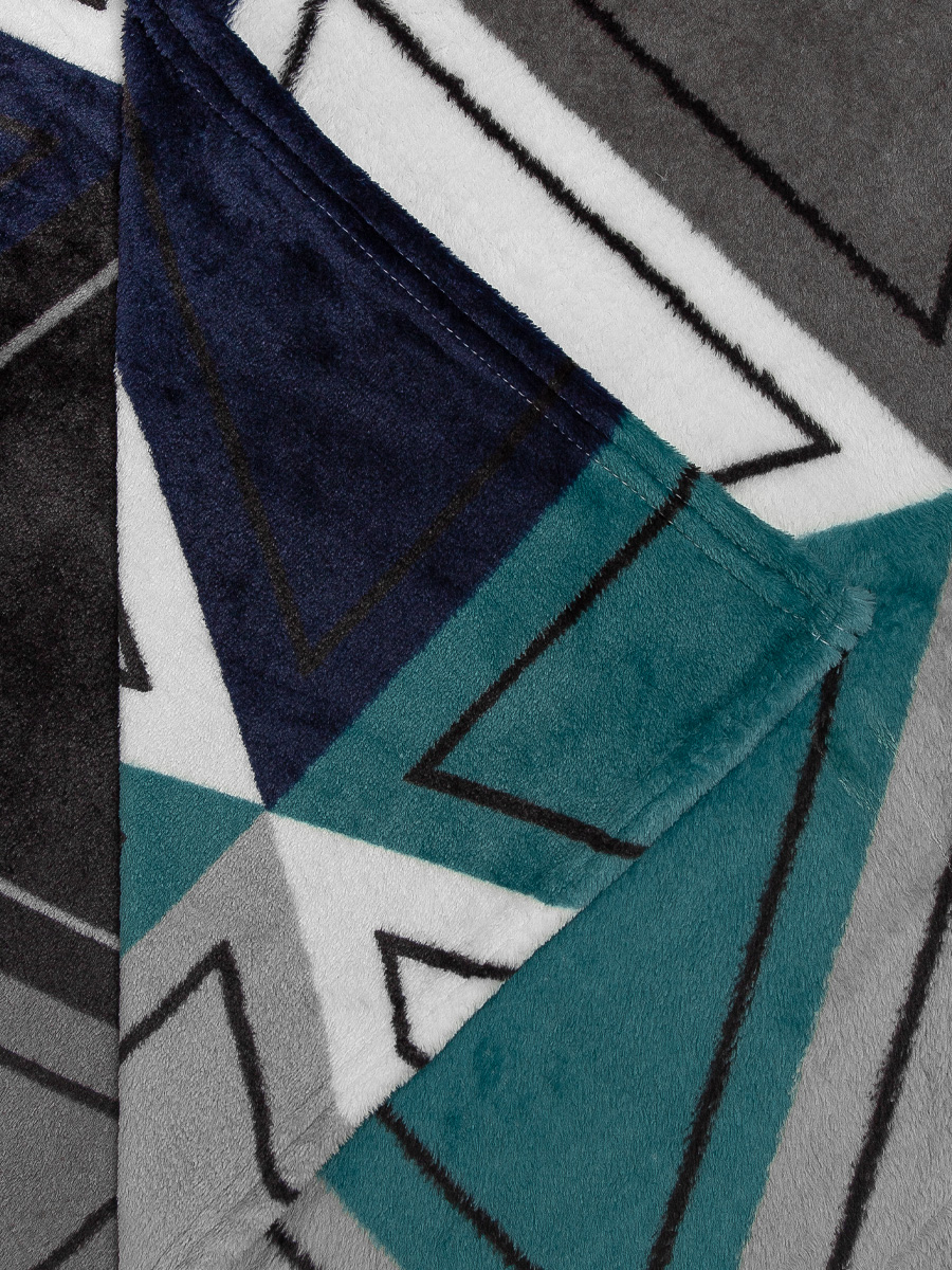 картинка Плед Texrepublic TF FN F118 b1420 Треугольники 